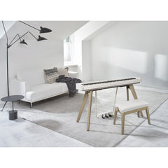 Casio BG-50 VINYL Piano Bench WE