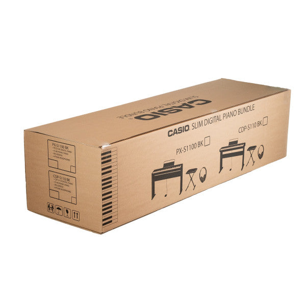 Casio Bundle CDP-S110BK Digital Piano