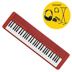 Casio Bundle CT-S1RD Digital Piano